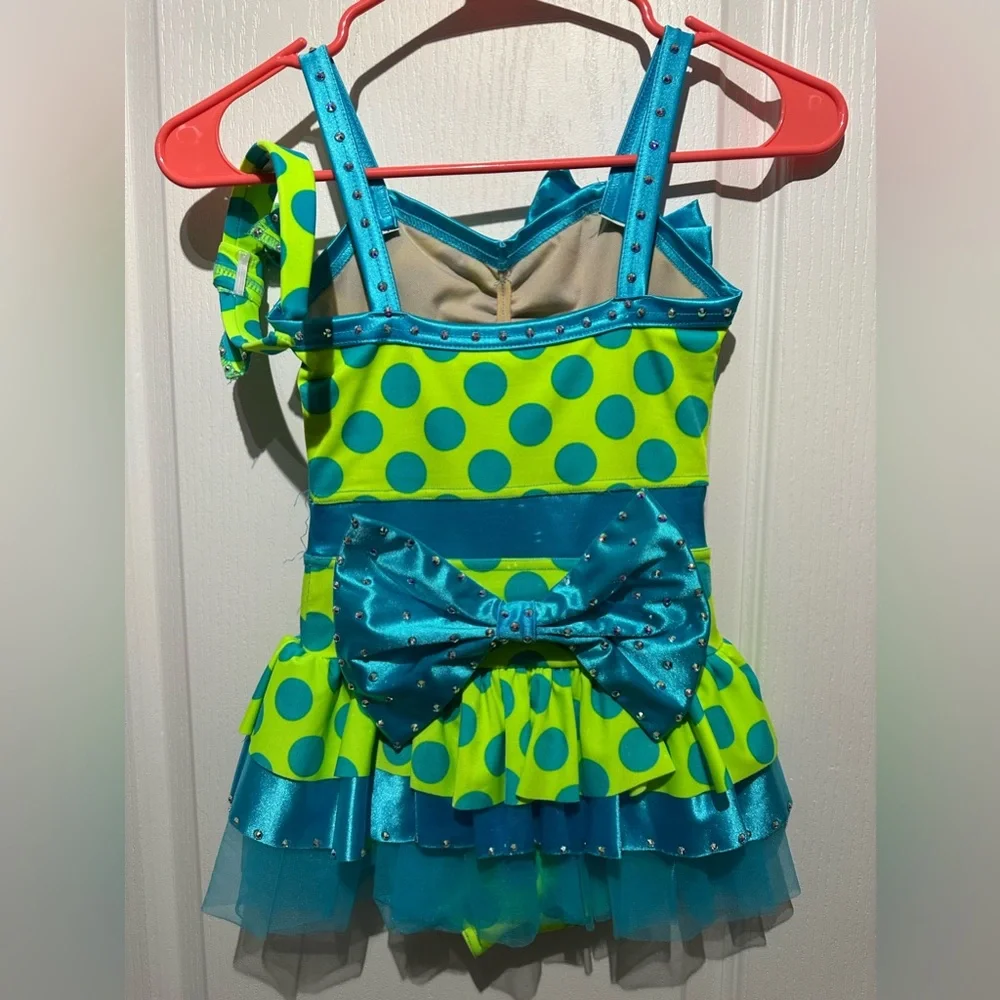 Weissman polka dot dance costume